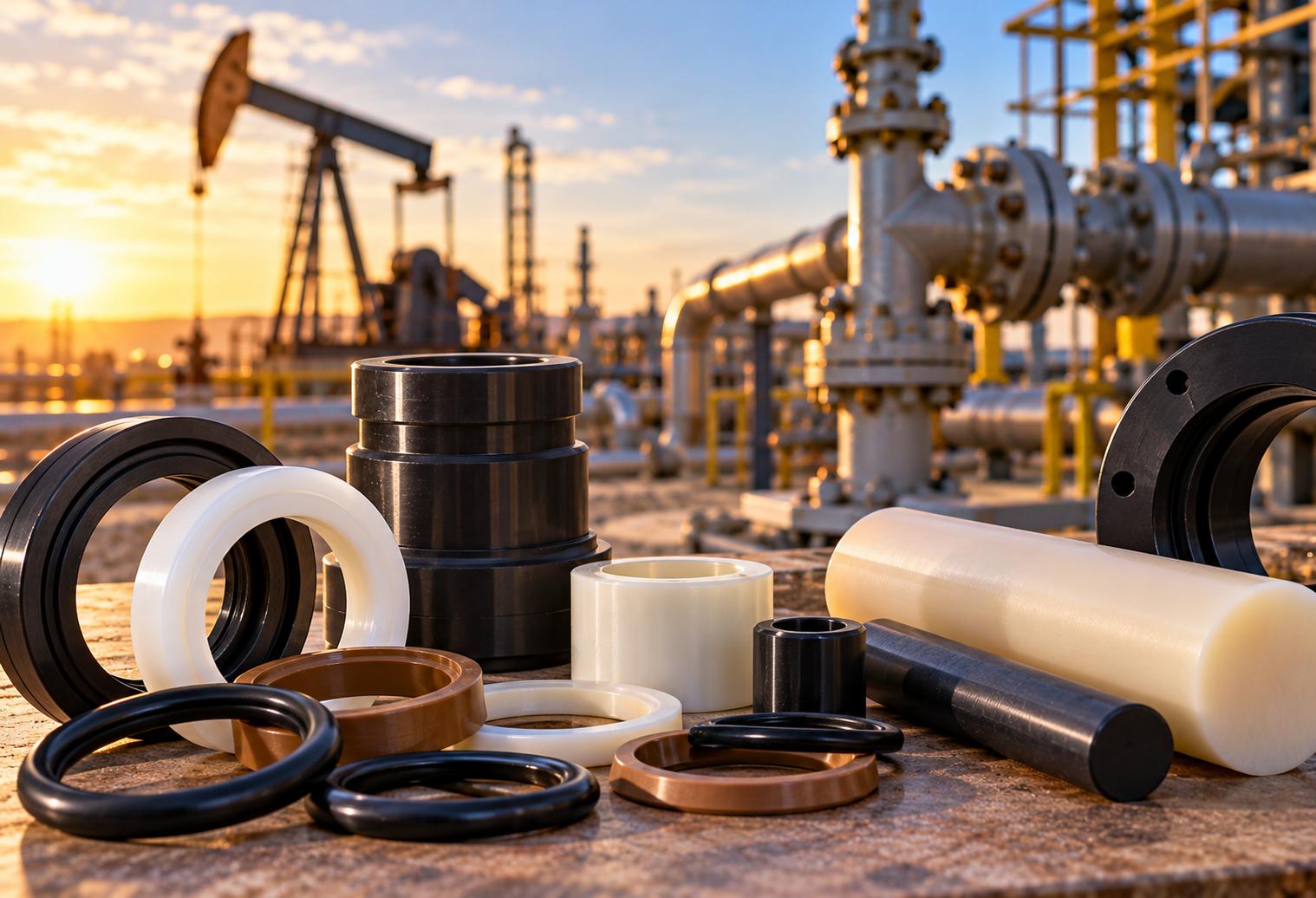 Extending Component Lifespan: Selecting High-Performance Polymers for Oil & Gas Applications